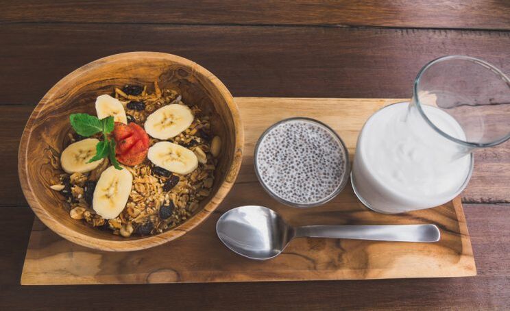 Mic dejun sănătos în meniul dietei pentru gută